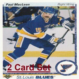 Paul MacLean Hockey Card Collection